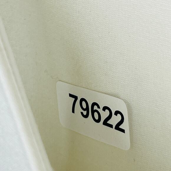 KATE SPADE Top 2 Ponte Sleeveless Peplum Blouse Rayon Blend Tank V-Neck White - Picture 12 of 12